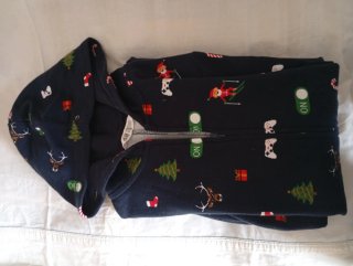 Pijama buzo HM Navidad Talla 12. 146-152cm
