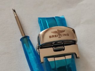 Chiusura Deployante Breitling Acciaio
