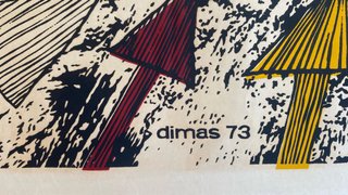 Cartel original cubano de 1973