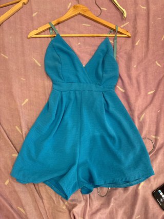Mono corto verano azul