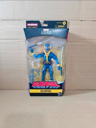 Marvel Legends Deadpool Blue Suit Wave Strong Guy