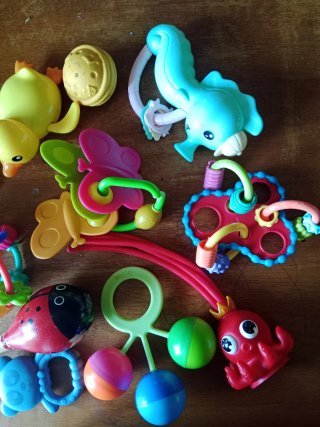 Lote juguetes de bebé