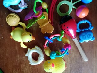Lote juguetes de bebé