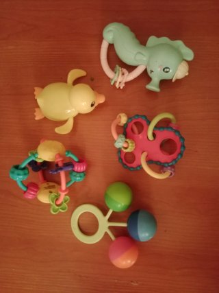 Lote juguetes de bebé