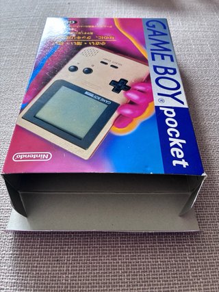Nintendo Game Boy Pocket Gold metacrilato