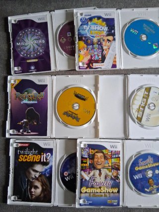 Lote 6 Juegos Wii Party - Sing It, Twilight Scene