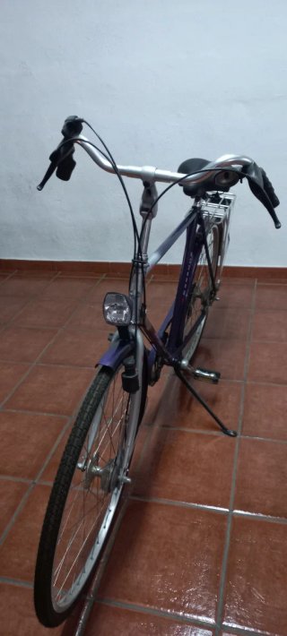 Bicicleta paseo holandesa con cambio