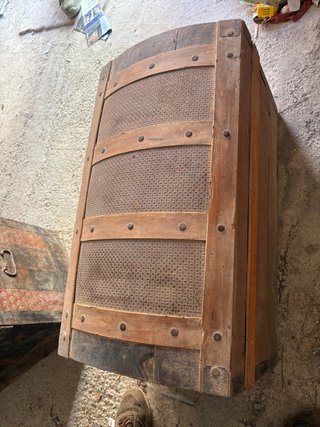 Cofre baúl antiguo + extras