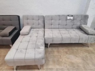 .LIQUIDACIÓN - HERMOSO SOFÁ CAMA CHAISE LONGUE.