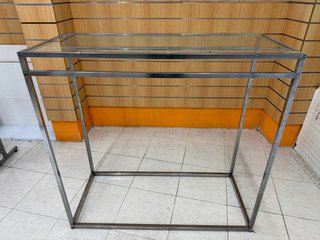 Perchero Metálico con Cristal