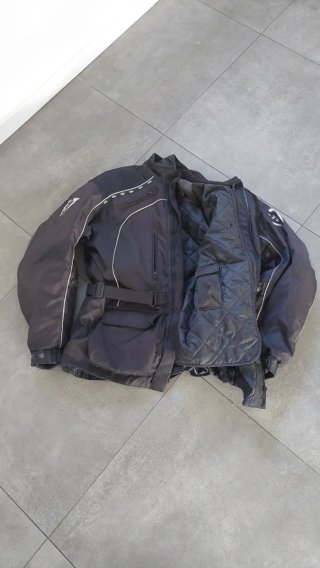 Chaqueta Moto 4 Estaciones Negra