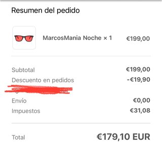 Gafas Aureolightstyle MarcosMania Noche