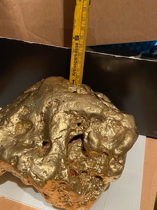 Pietra decorativa dipinta a mano