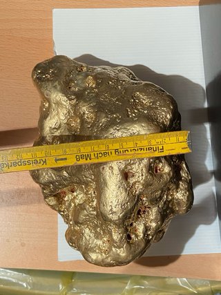 Pietra decorativa dipinta a mano