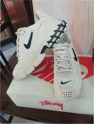 Nike Air Zoom Spiridon Cage 2 Stussy Fossil 38