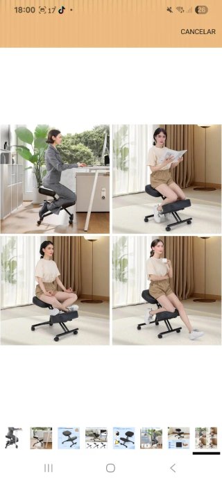 Silla ergonómica nueva sin usar