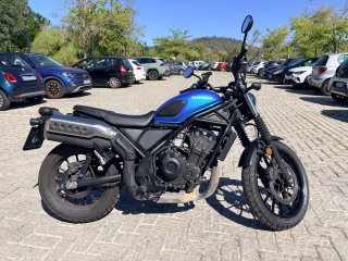 Honda CL500 Azul y Negra