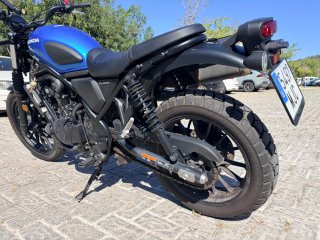 Honda CL500 Azul y Negra