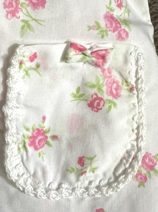 VESTIDO ARTESANAL BEBÉ GANCHILLO HECHO A MANO