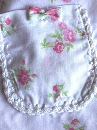 VESTIDO ARTESANAL BEBÉ GANCHILLO HECHO A MANO