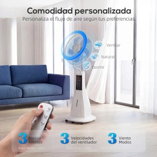 Ventilador Nebulizador 90W 75° 3 Vel