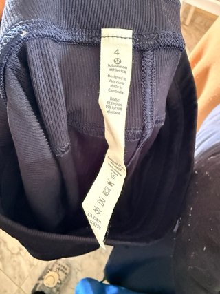 Pantalón Lululemon Azul Marino Talla 4