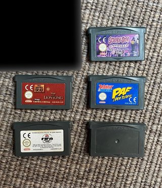 Pack 5 Juegos Nintendo Game Boy Advance