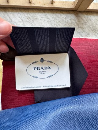 Borsa Prada Donna Blu