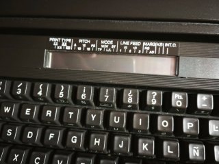 Máquina de escribir Olivetti F 116