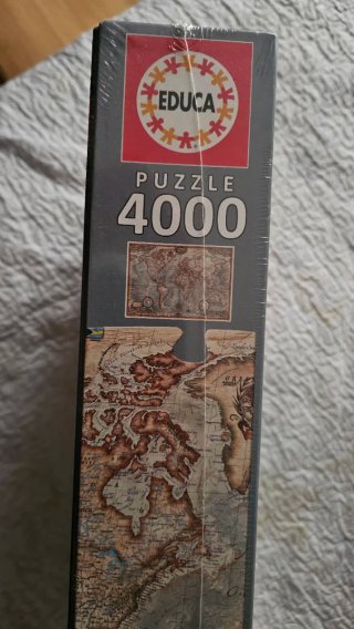 Puzzle Educa Mapa Mundo 4000 Piezas