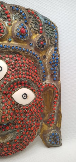 Maschera tibetana vintage