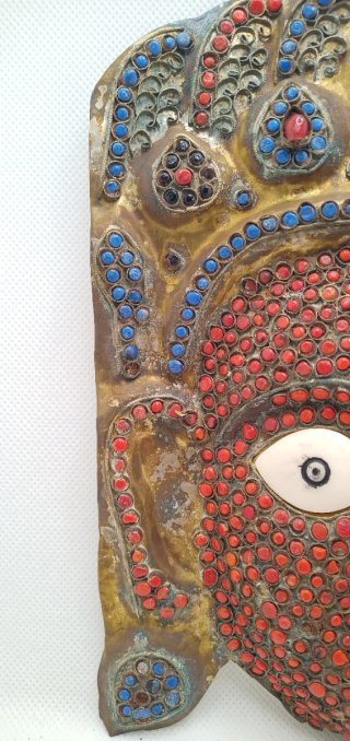 Maschera tibetana vintage