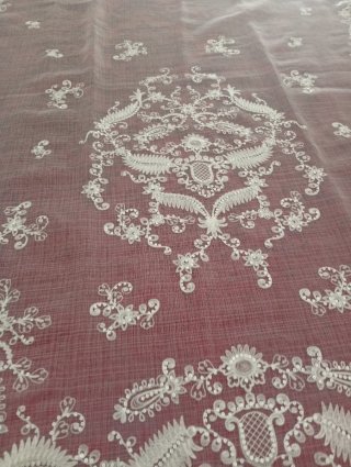 Manteletas Falleras plata