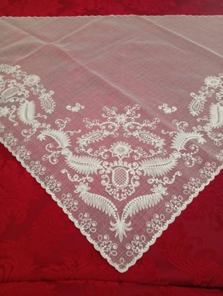 Manteletas Falleras plata