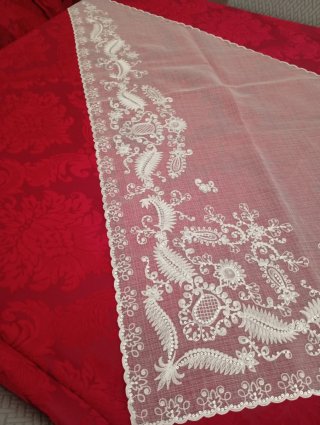 Manteletas Falleras plata