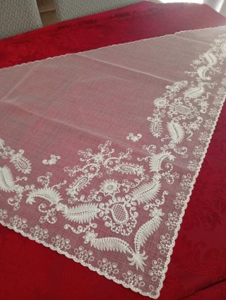 Manteletas Falleras plata