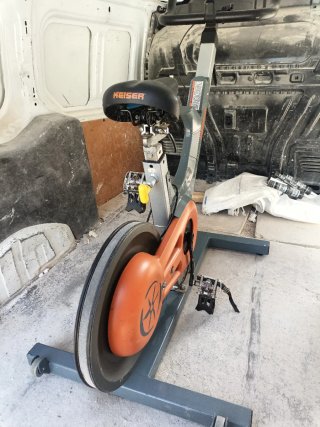 Bicicletta statica da spinning