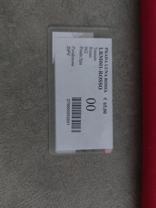 Portafoglio Unisex Luna Rossa Nuovo con Cartellino