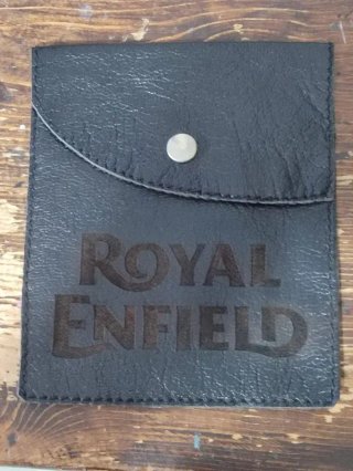 Portadocumenti Royal Enfield Pelle Nero