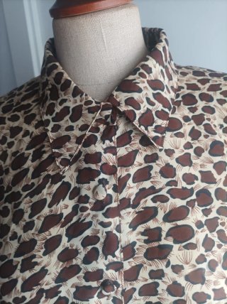 Camisa estampada mujer talla L