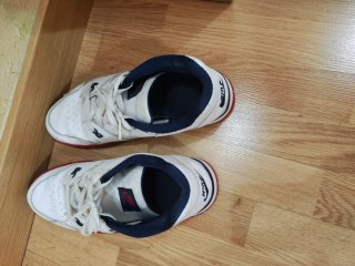 Zapatillas Nike Cross Trainer Blancas y Rojas