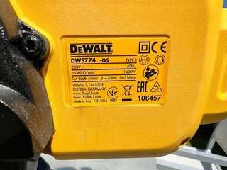 Ingletadora Dewalt DWS774-QS Telescópica