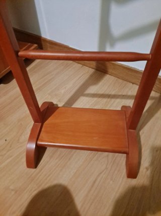 Galán de noche de madera
