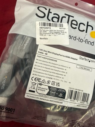 StarTech.com Cable Mini DisplayPort a HDMI 5m