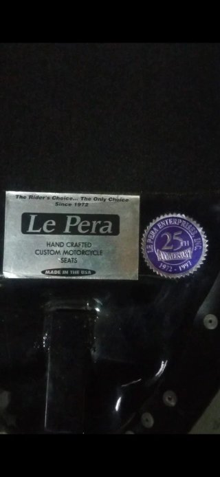 Asiento LePera Negro