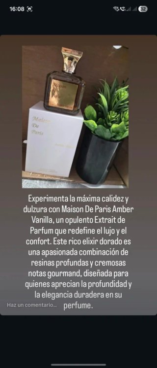 Perfume Maison de Paris AFGANO NOIR Hombre