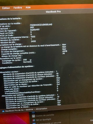 MacBook Pro 13” i7 2020 Plata