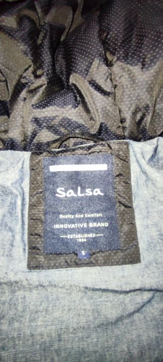 Chaqueta Salsa Negra Azul marino