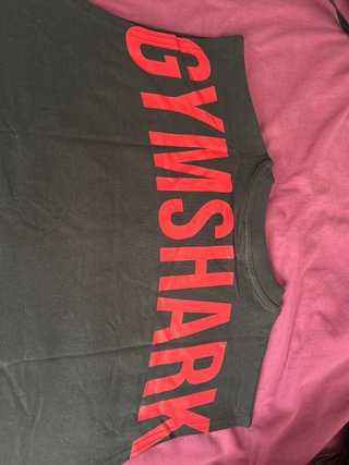 Camiseta sin mangas GymShark Negra Talla M
