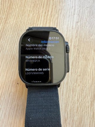 Apple Watch Ultra 3 Negro